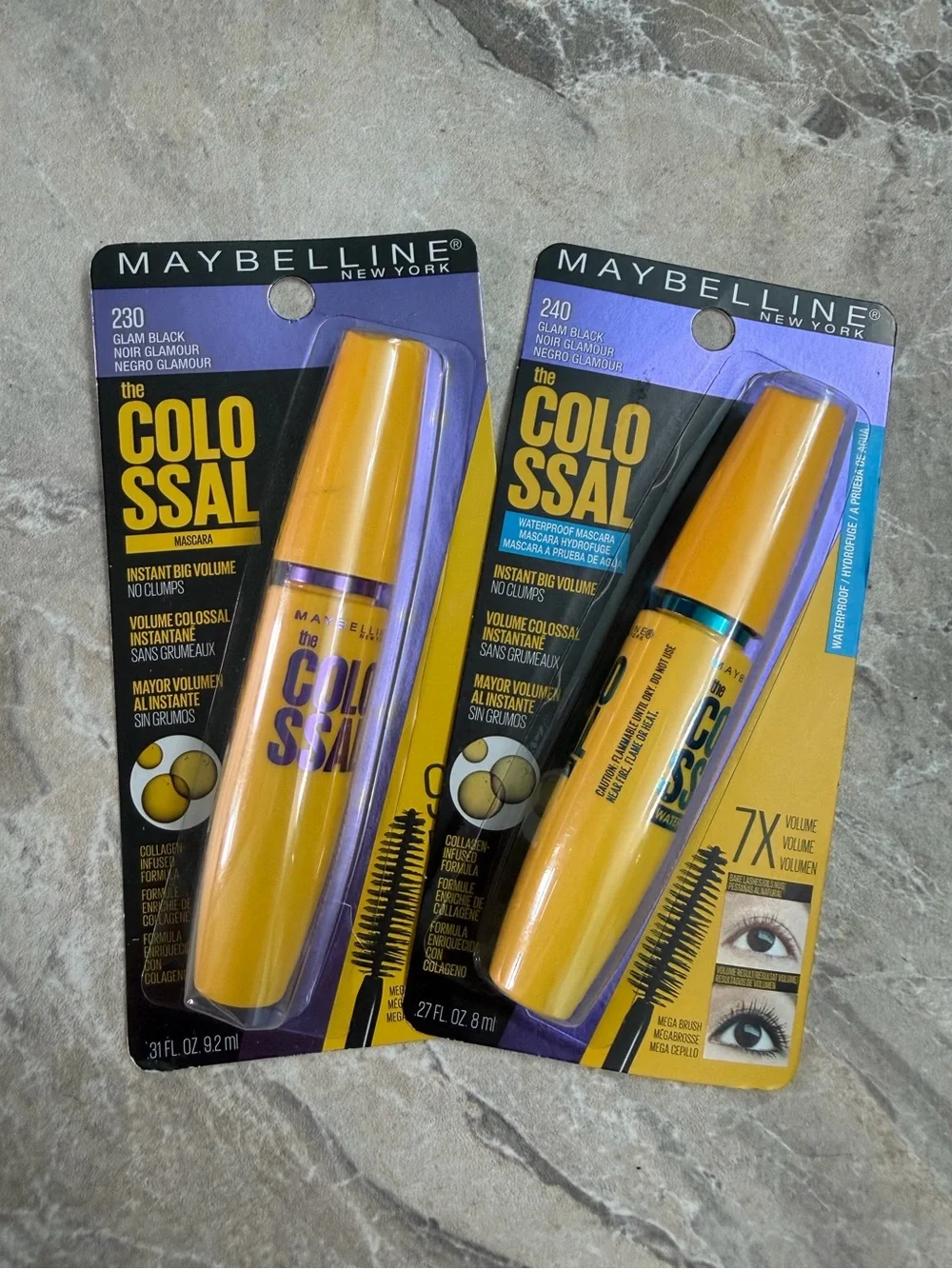 Maybelline The Colossal Mascara Glam Black Two Pack